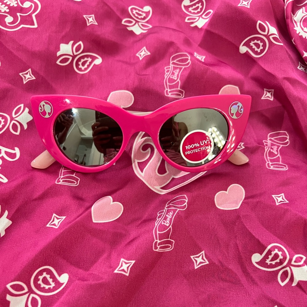 Barbie cat eye sunglasses, kids size